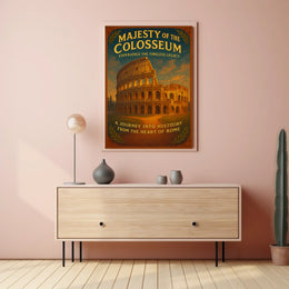 Majesty of the Colosseum Poster