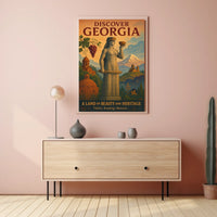 Discover Georgia A Land Of Beauty And Poster