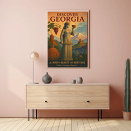 Discover Georgia A Land Of Beauty And Poster