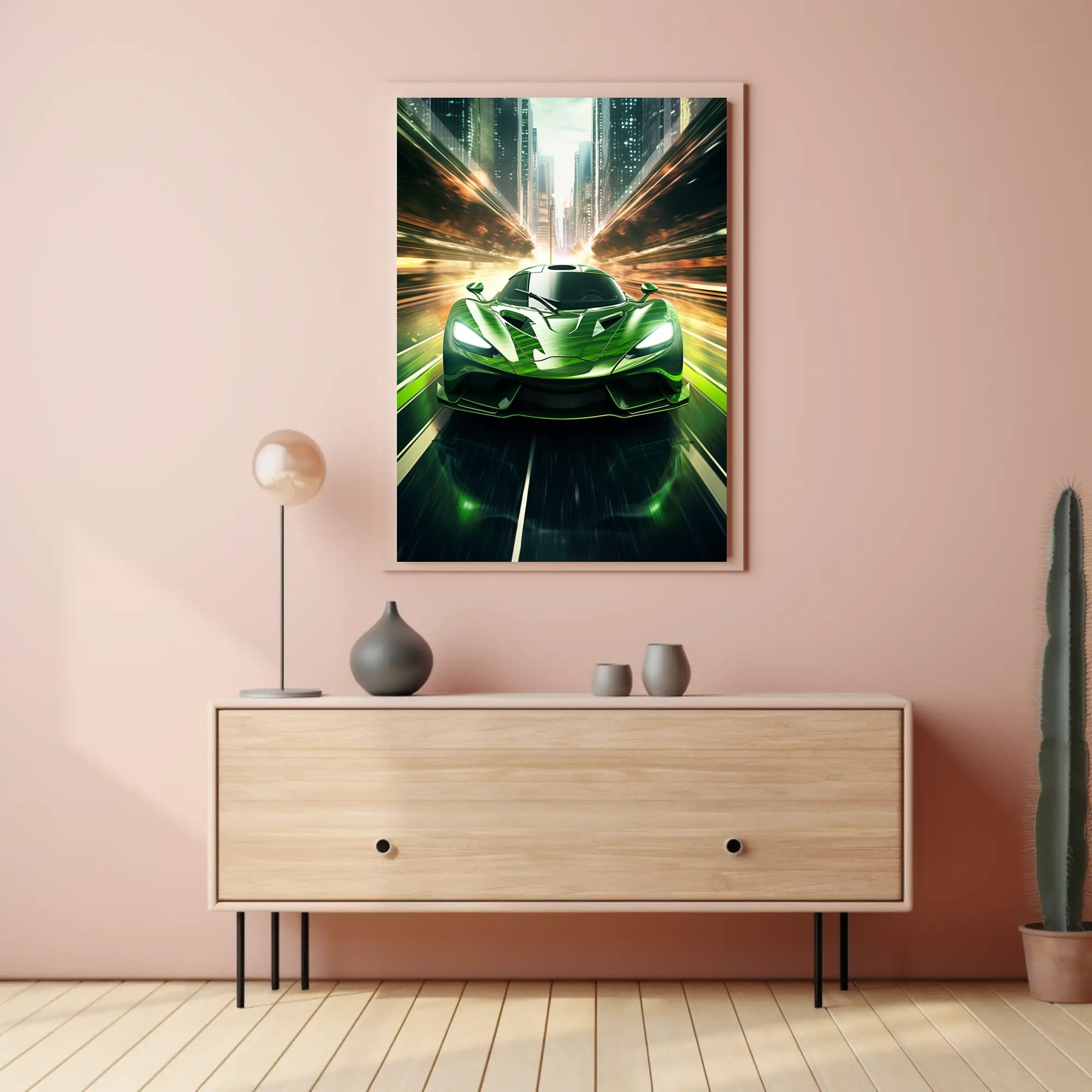 Speed In The City Poster