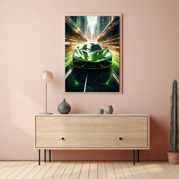 Speed In The City Poster