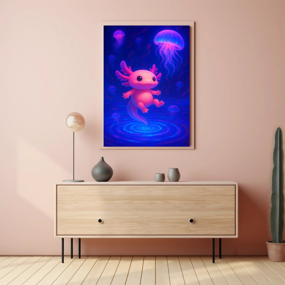 Enchanted Underwater World Poster