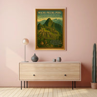 Machu Picchu The Lost City of the Incas Poster