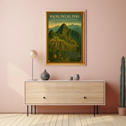Machu Picchu The Lost City of the Incas Poster