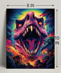 The Roaring Beast Poster PosterGoat