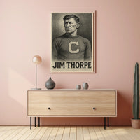 Jim Thorpe Portrait Poster