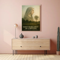 Saint Margaret Of Cortona Poster