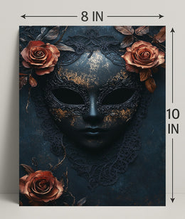 The Enigmatic Mask Poster