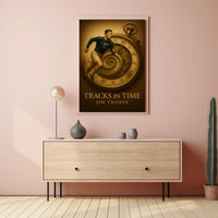 Tracks in Time Jim Thorpe Poster