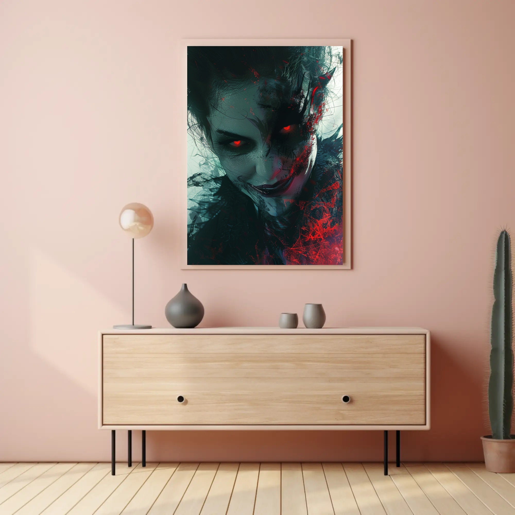 Enigmatic Glare Poster PosterGoat