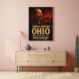 James A. Garfield 20th President Poster