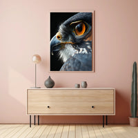 Bird of Prey Photorealistic Artwork Animal Poster PosterGoat