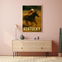 Kentucky Horse Racing Poster