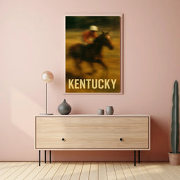 Kentucky Horse Racing Poster