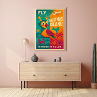 Fly to Christmas Island Poster