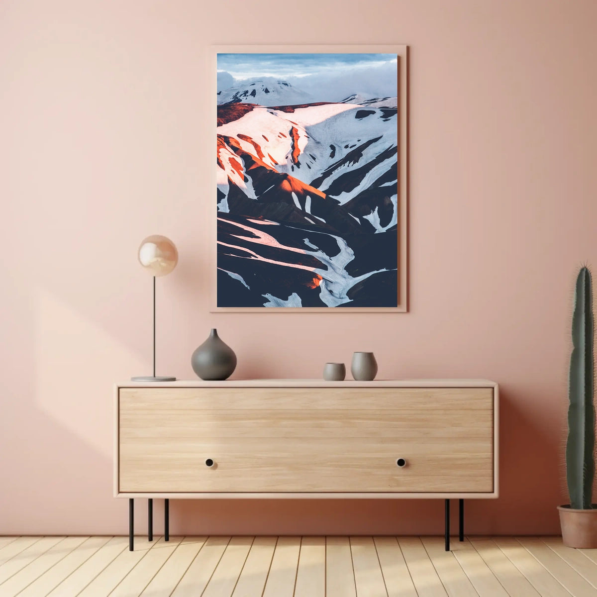 Majestic Mountain Landscape Poster