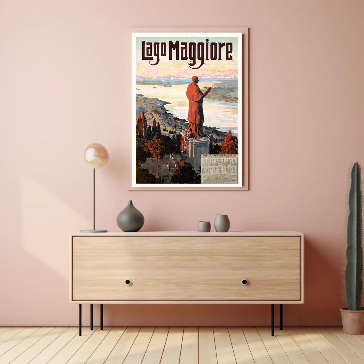 Lago Maggiore Travel Poster