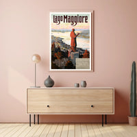 Lago Maggiore Travel Poster