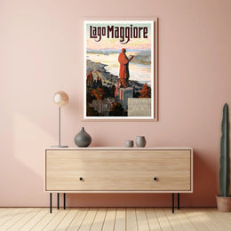 Lago Maggiore Travel Poster