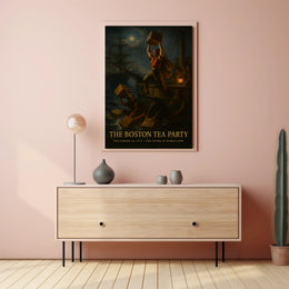 The Boston Tea Party The Spark of Rebellion Poster PosterGoat