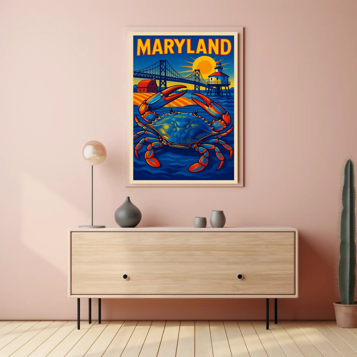 MarylandS Coastal Charm Poster