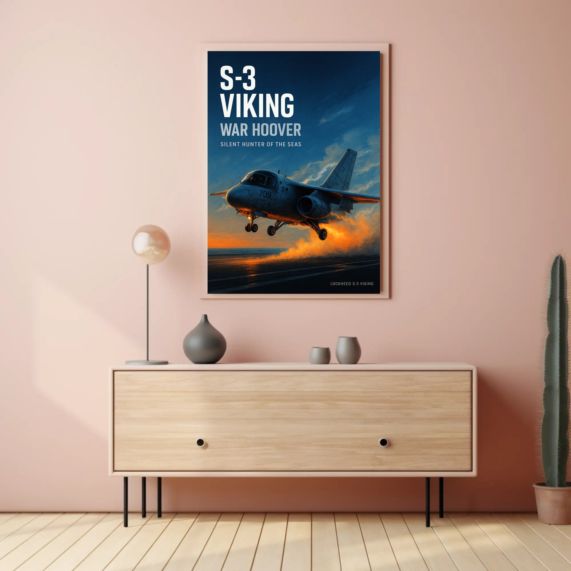 S-3 Viking Silent Hunter of the Seas Poster PosterGoat
