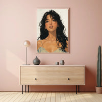 Enigmatic Portrait Poster