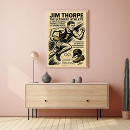 Jim Thorpe The Ultimate Athlete Jim Thorpe Poster