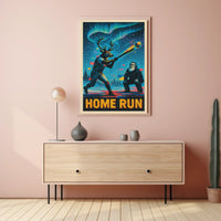 HOME RUN Fantasy Baseball Poster