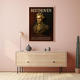 Beethoven MusicS Higher Revelation Poster