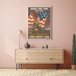 Third Liberty Loan Propaganda Poster for Patriotic Support