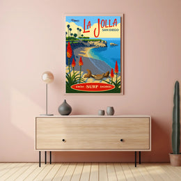 La Jolla San Diego Poster PosterGoat