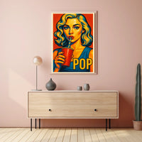 Pop Art Portrait Poster