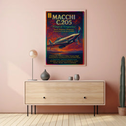 Wings of Vengeance WWII Aviation Poster