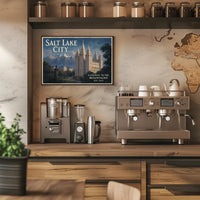 Salt Lake City Gateway to the Mountains Poster