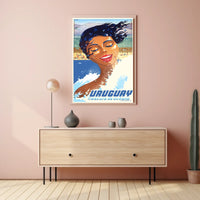 Uruguay Frescura De Océano Poster