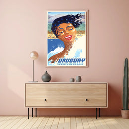 Uruguay Frescura De Océano Poster