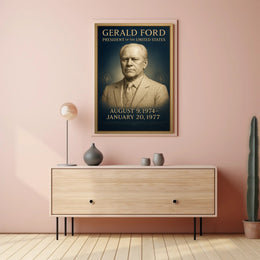 Gerald Ford – President of the United States Poster PosterGoat