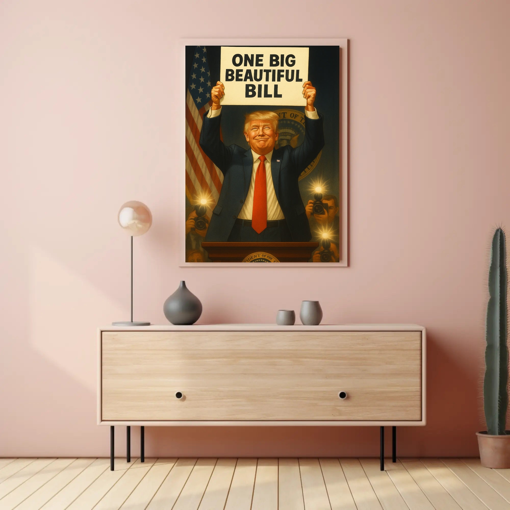 One Big Beautiful Bill Poster PosterGoat