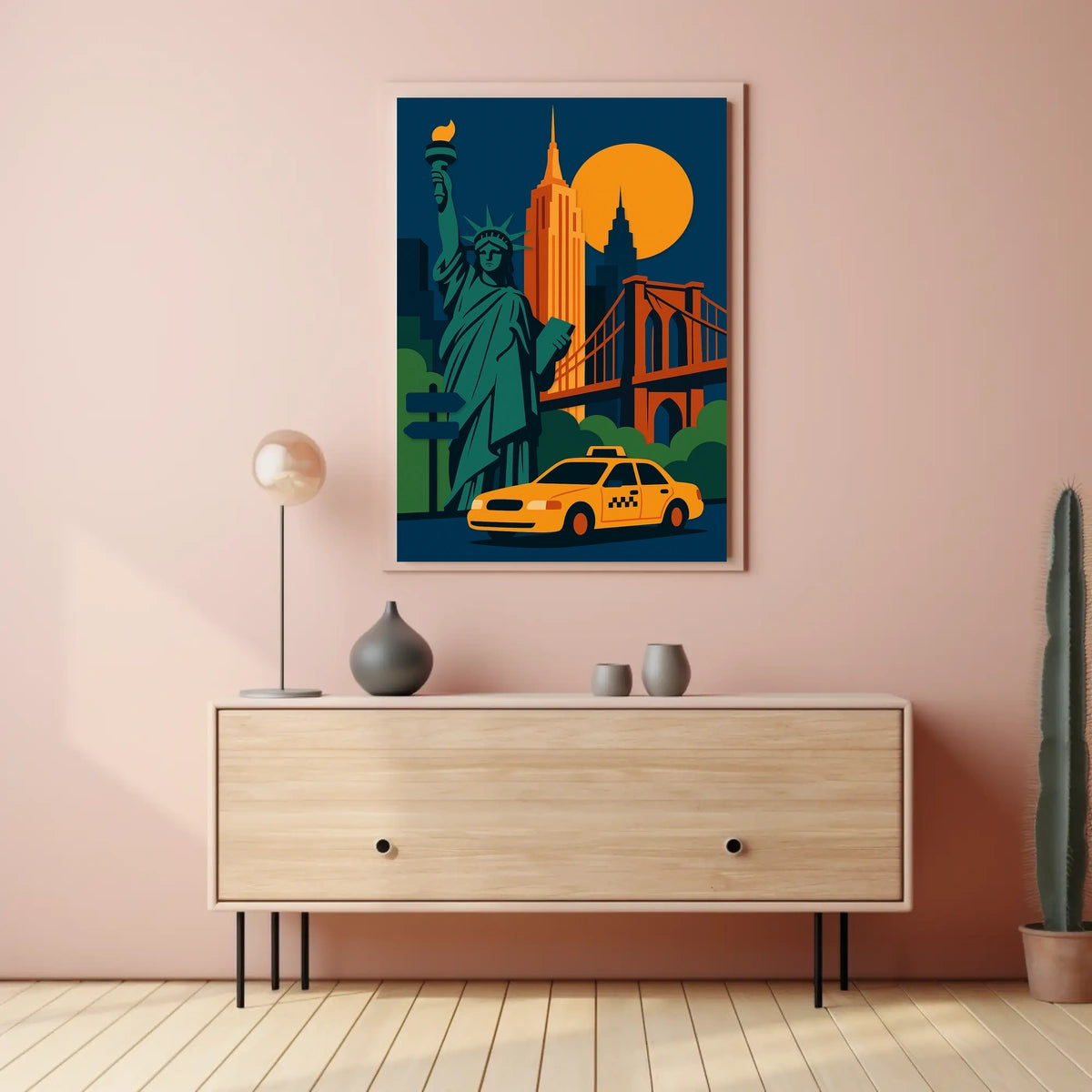 New York City Icons Poster