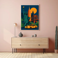 New York City Icons Poster