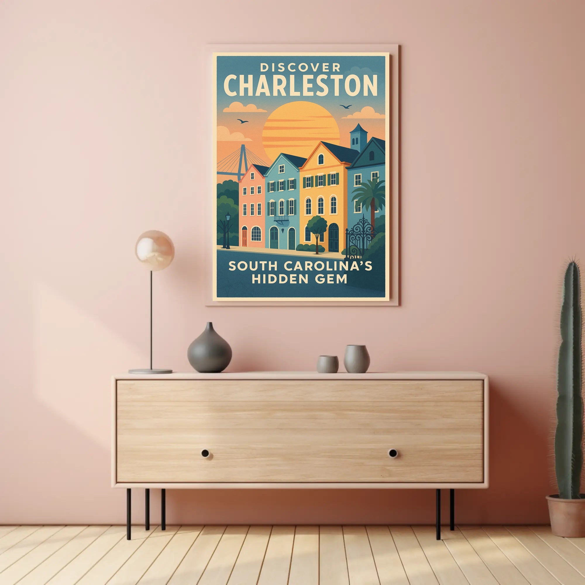 Discover Charleston Poster PosterGoat