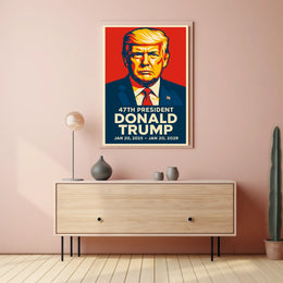 Donald Trump 47Th President Poster
