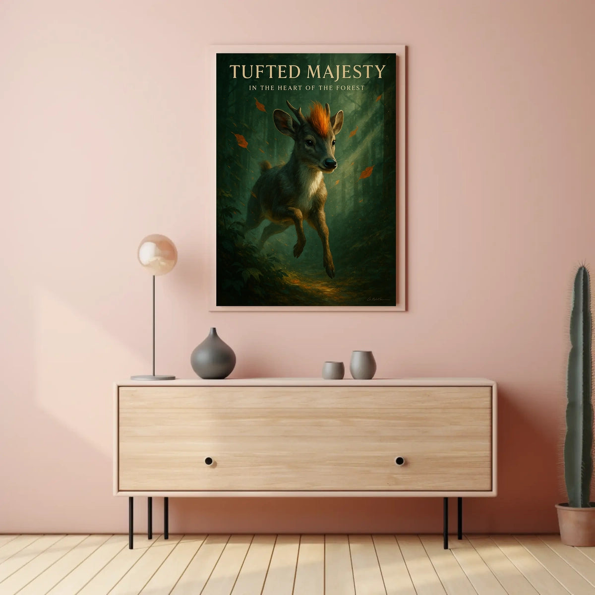 Tufted Majesty Poster