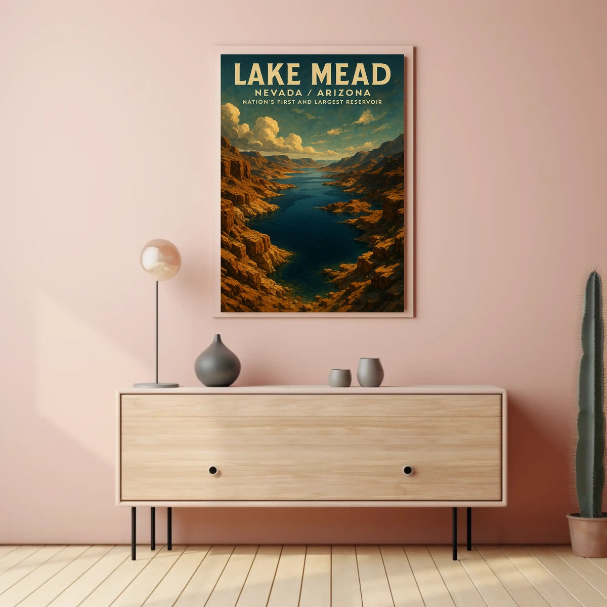 Lake Mead NationS First And Largest Poster