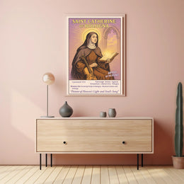 Saint Catherine of Bologna Poster PosterGoat