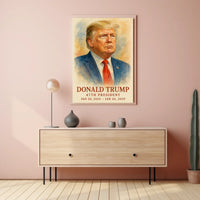 Visionary in Command Donald Trump Poster