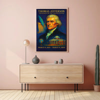 Thomas Jefferson President of the United States Poster