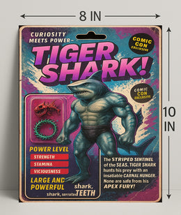 Tiger Shark Comic Con Exclusive Poster PosterGoat