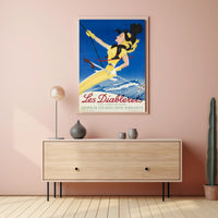 Les Diablerets Ski Resort Poster PosterGoat
